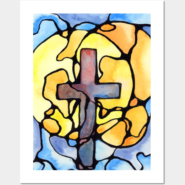 The Cross I Cling Wall Art by AlstonArt